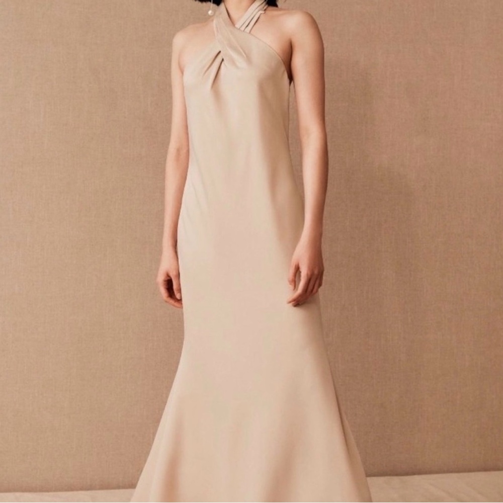 BHLDN Maxi halter dress